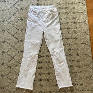 MOTHER The Hustler Ankle Fray Jeans, Fairest of Them All - Size 25